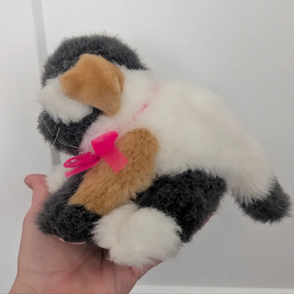 Kitty Kitty BABY Kittens 1995 Cute Plush Calico Cat Kitten Small Stuffed Animal - Picture 6 of 8